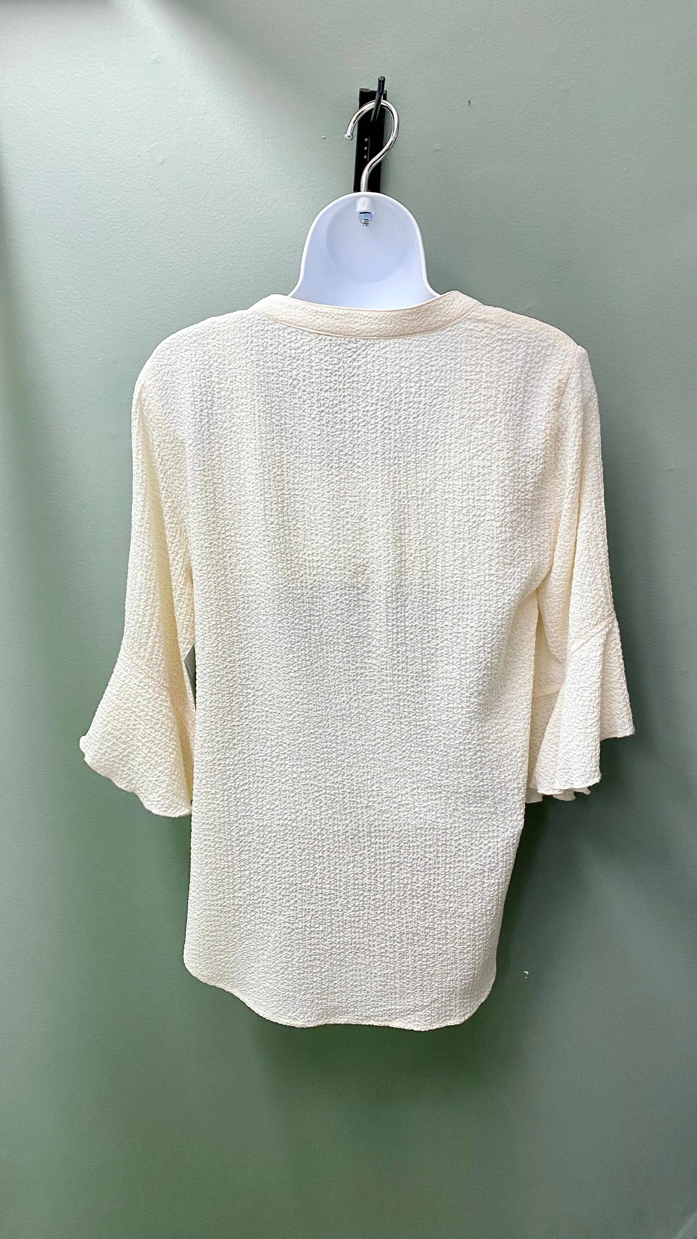 * Multiples Flounce Sleeve Top