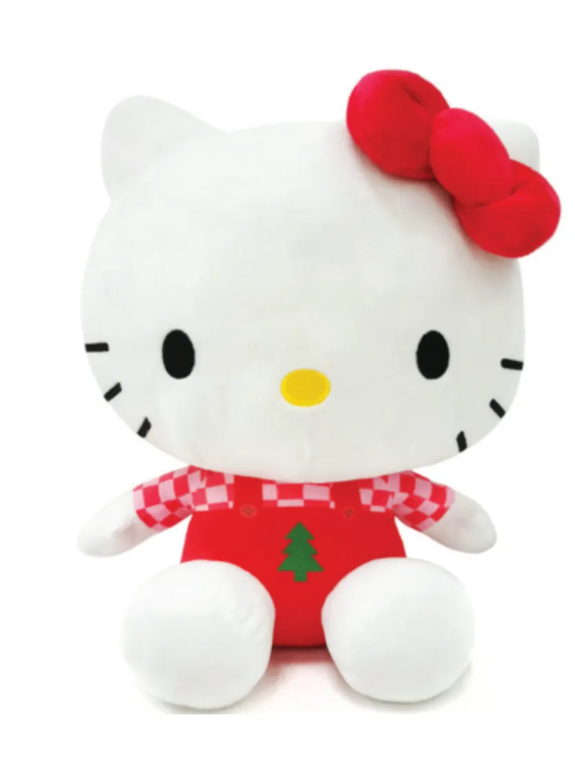 10" Sanrio Hello Kitty in Snowman or Pine Tree Outfit Christmas Stuffed Plush