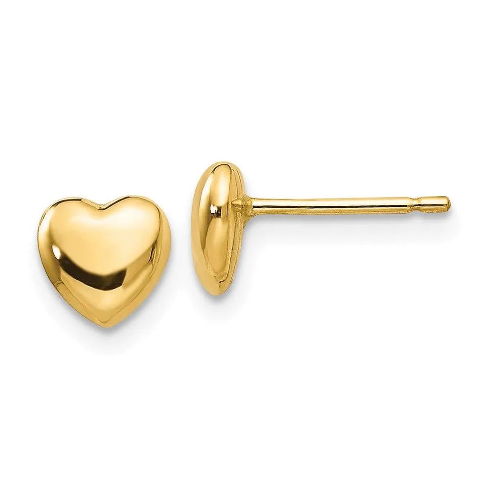 14K Heart Ear