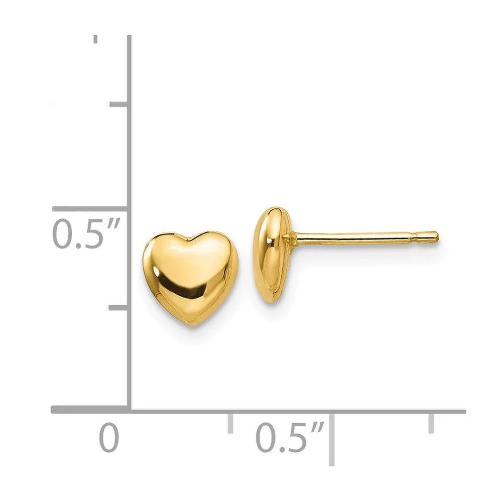 14K Heart Ear