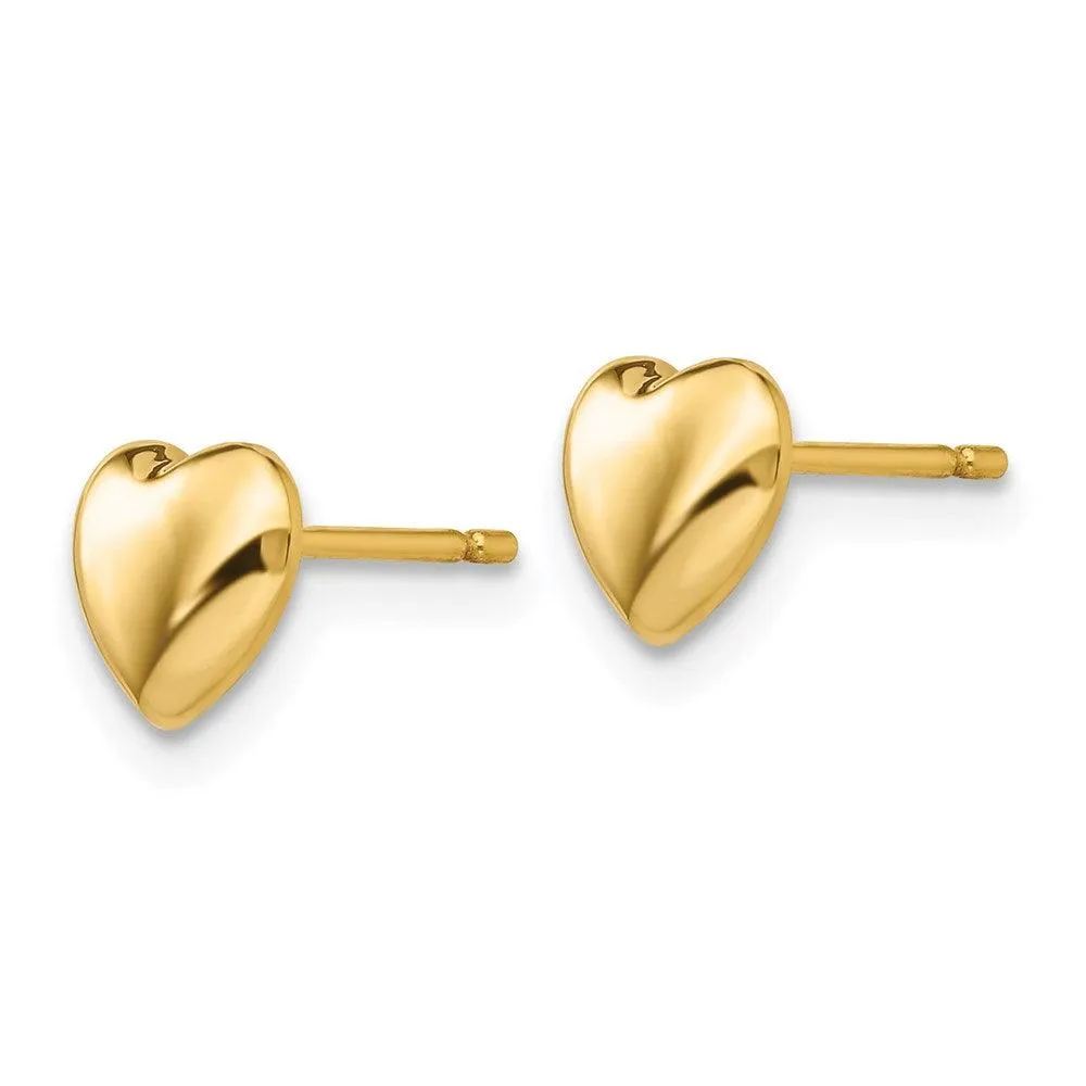 14K Heart Ear