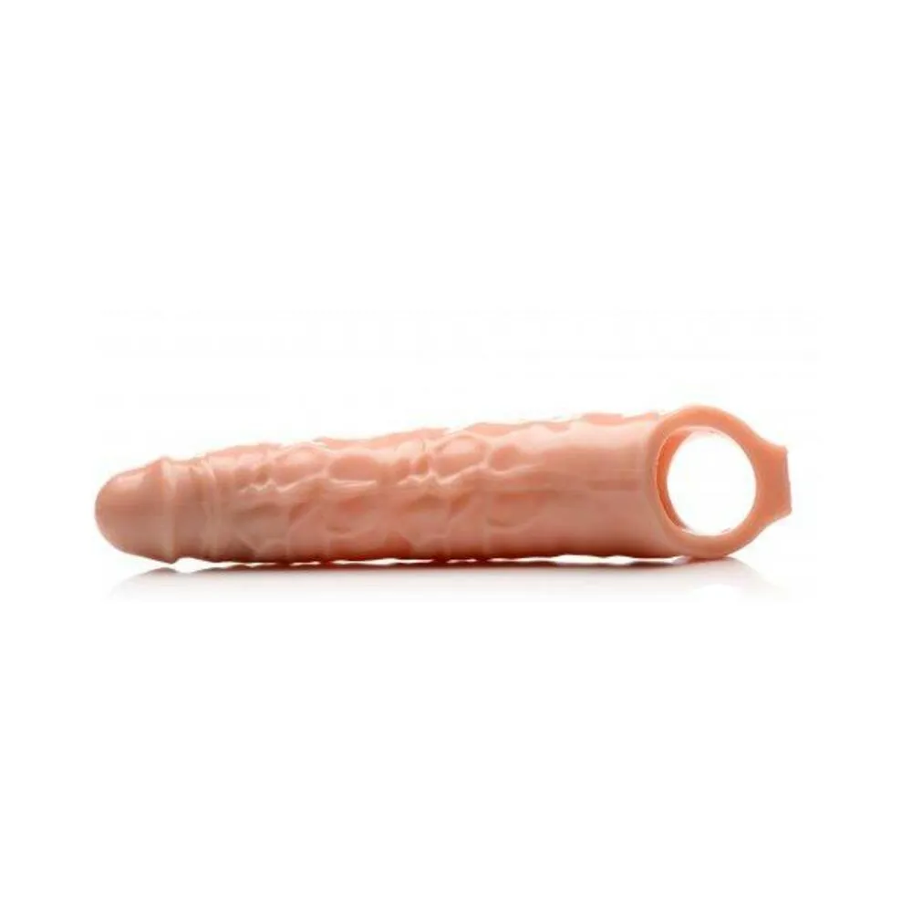 3 Inches Extender Sleeve Beige Penis Extension