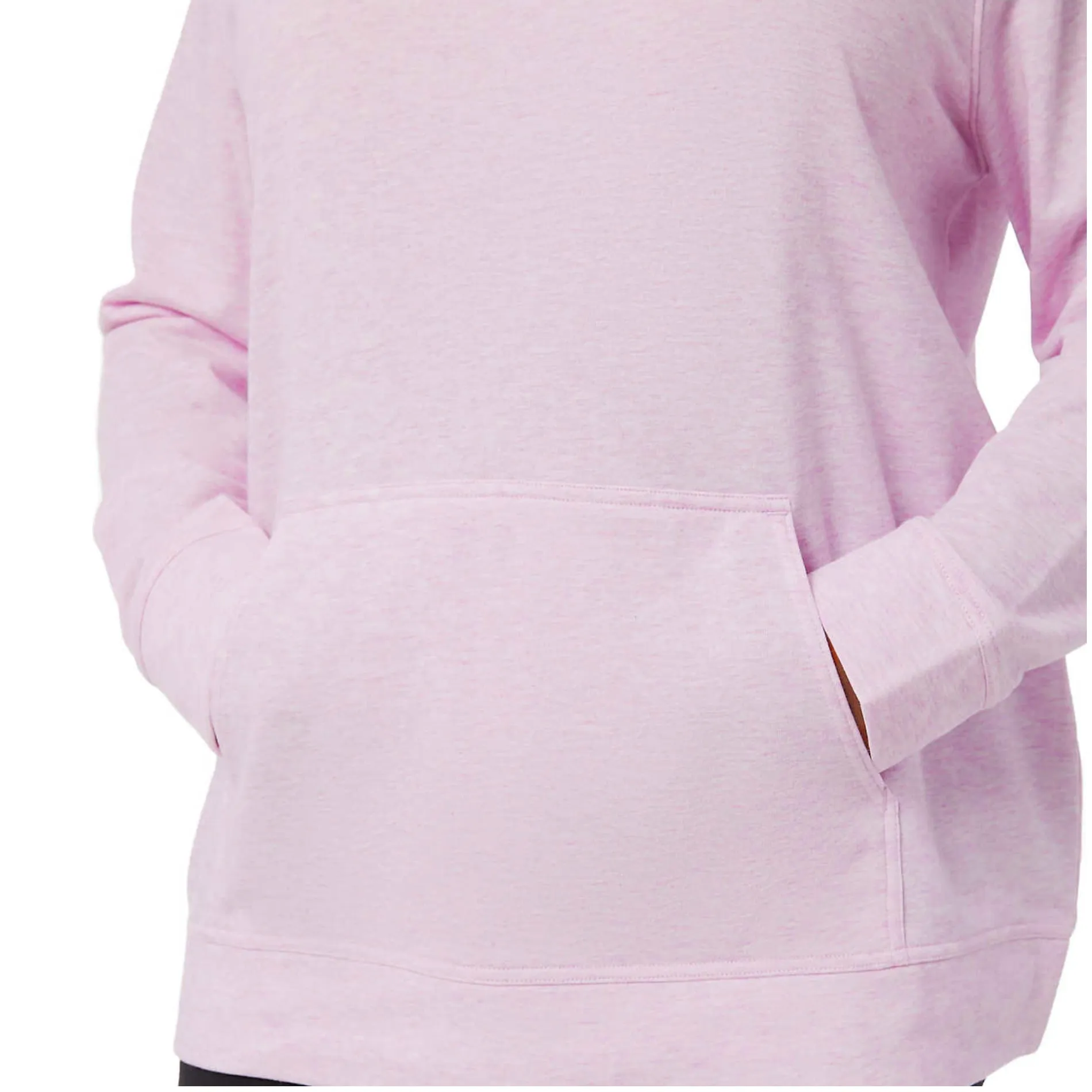 32 Degrees Women's Kangaroo Pocket Lightweight Cotton Blend Pullover Hoodie