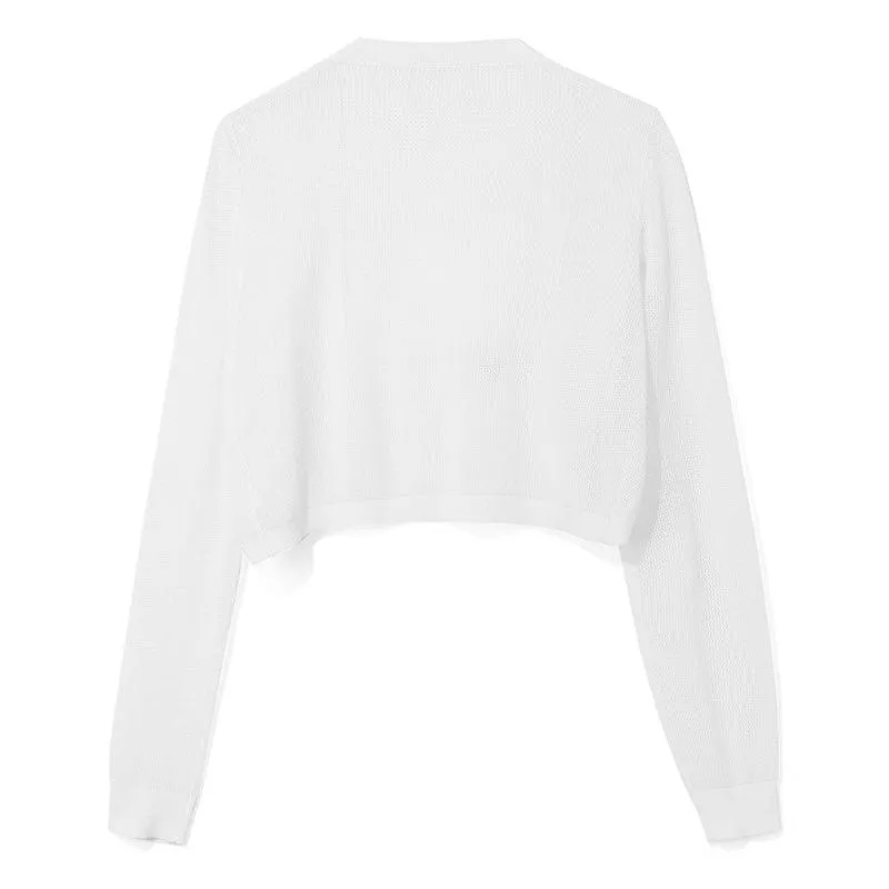 Acetate Cotton Cardigan