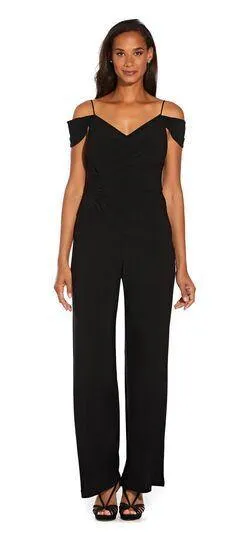 Adrianna Papell AP1E206048 Off Shoulder Pant Set Formal