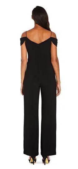 Adrianna Papell AP1E206048 Off Shoulder Pant Set Formal