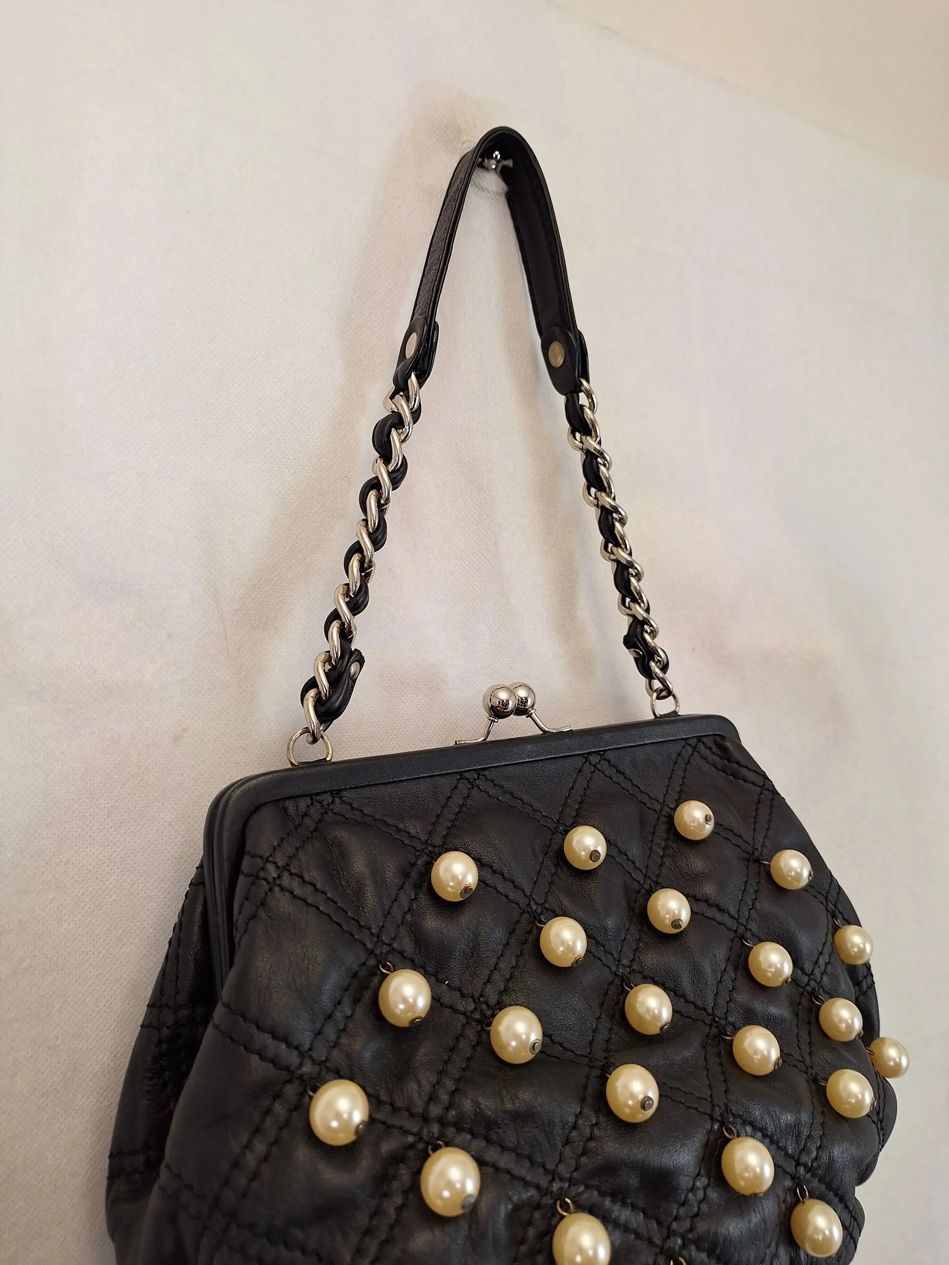 Alannah Hill Elegant Pearl Pouch Bag