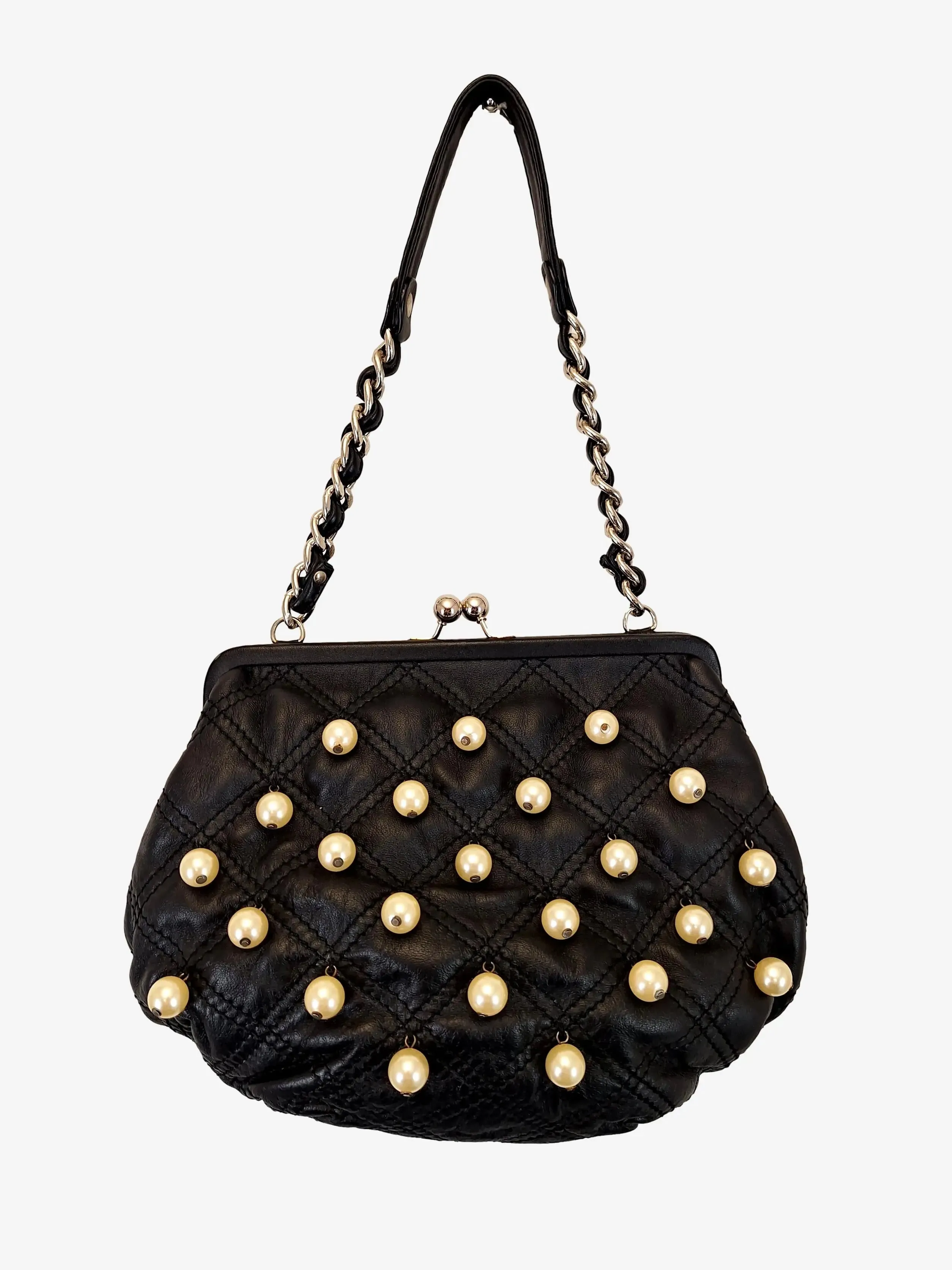 Alannah Hill Elegant Pearl Pouch Bag