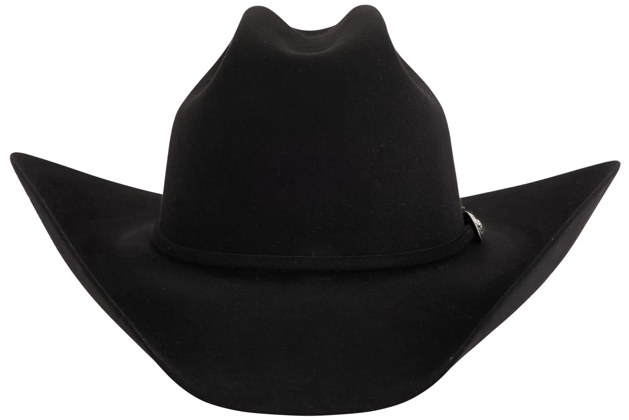 American Hat Co. 200X Black Felt Cowboy Hat