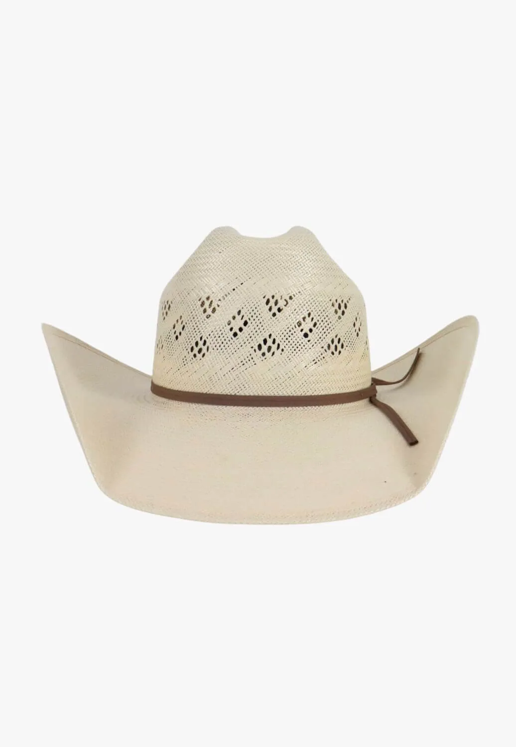 American Hat Straw RC Crown Hat