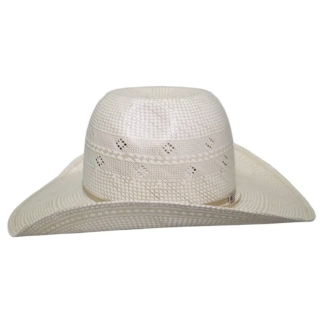 American Hat Tuff Cooper Straw Hat CHL Crown