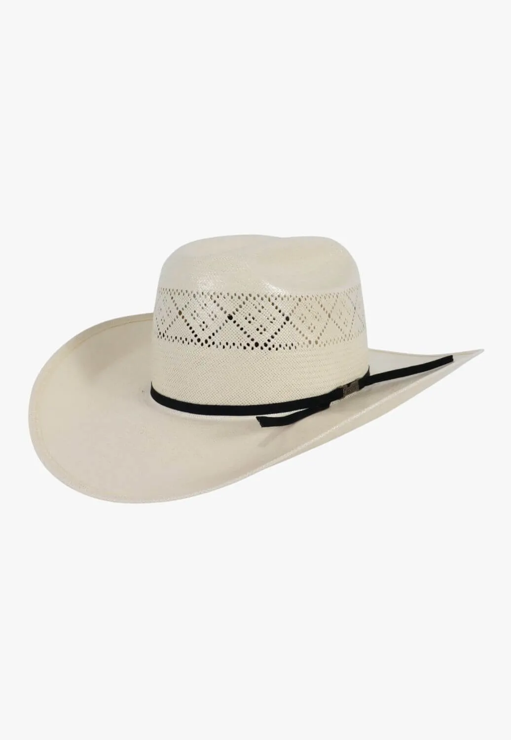 American Hat Tuff Cooper Straw Hat RC Crown