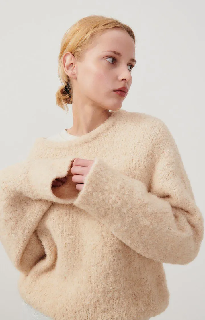 American Vintage Pullover Light Beige Melange