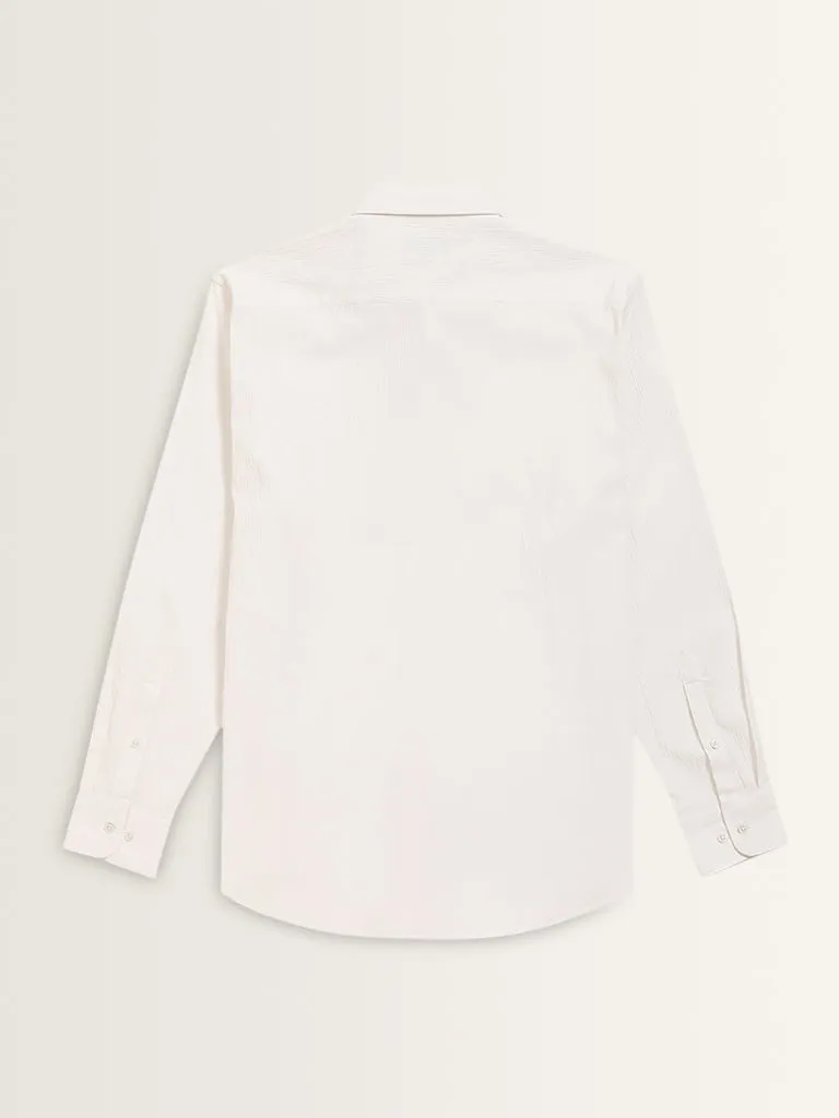 Ascot White Relaxed-Fit Shirt