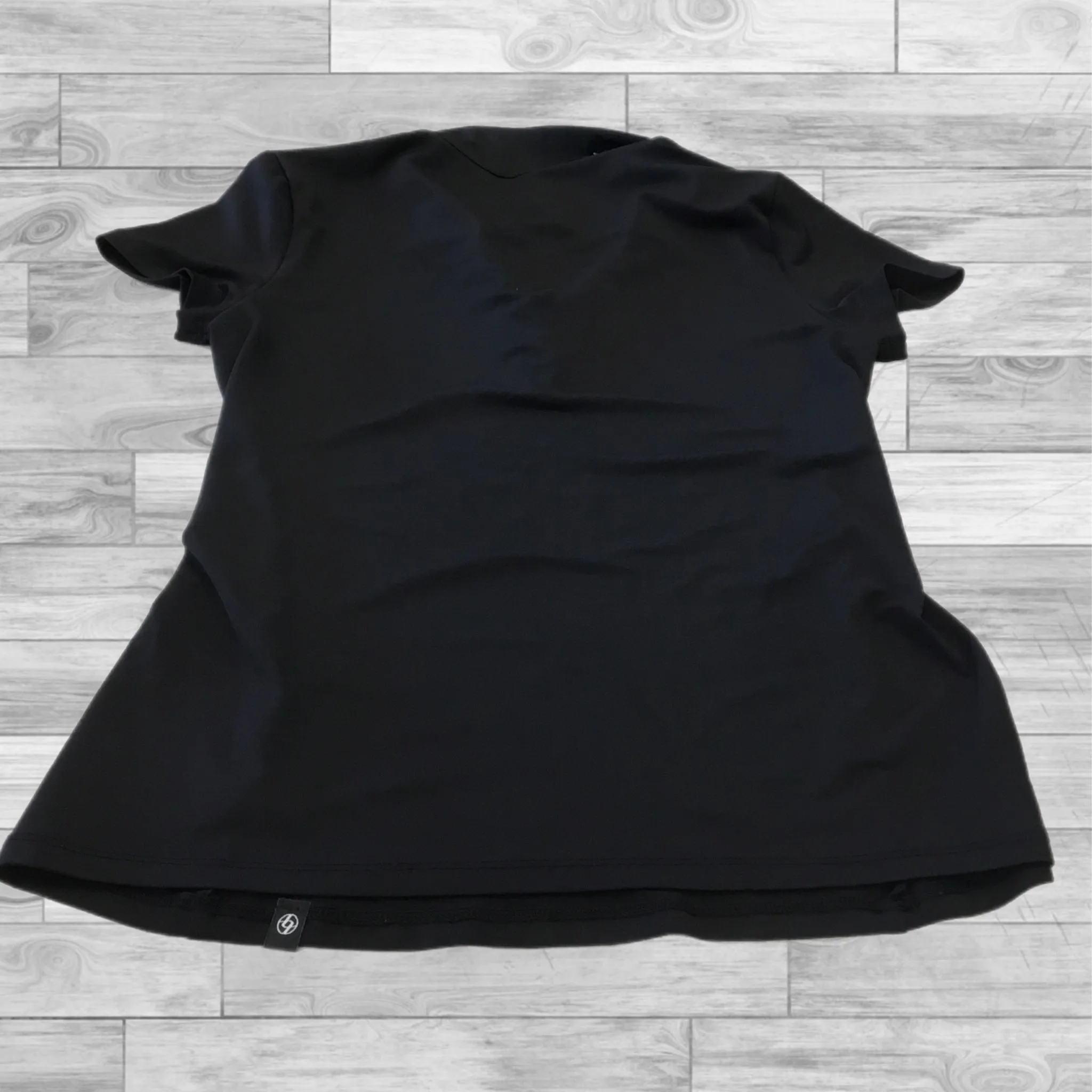 Athletic Top Short Sleeve By Clothes Mentor In Black, Size: Xs