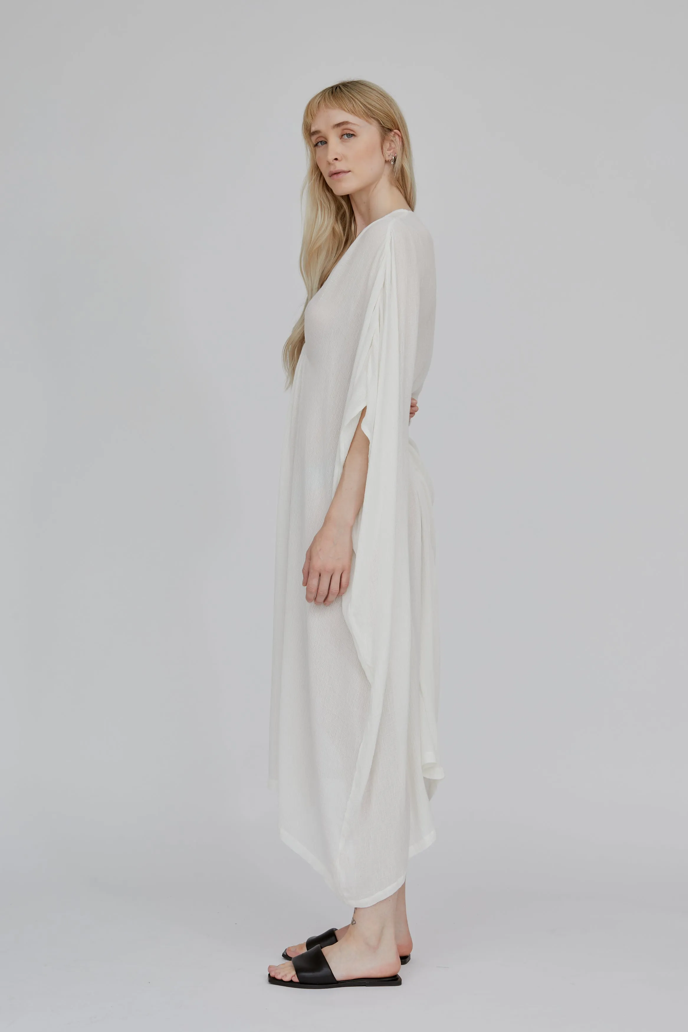 Azela Kaftan - Whisper White