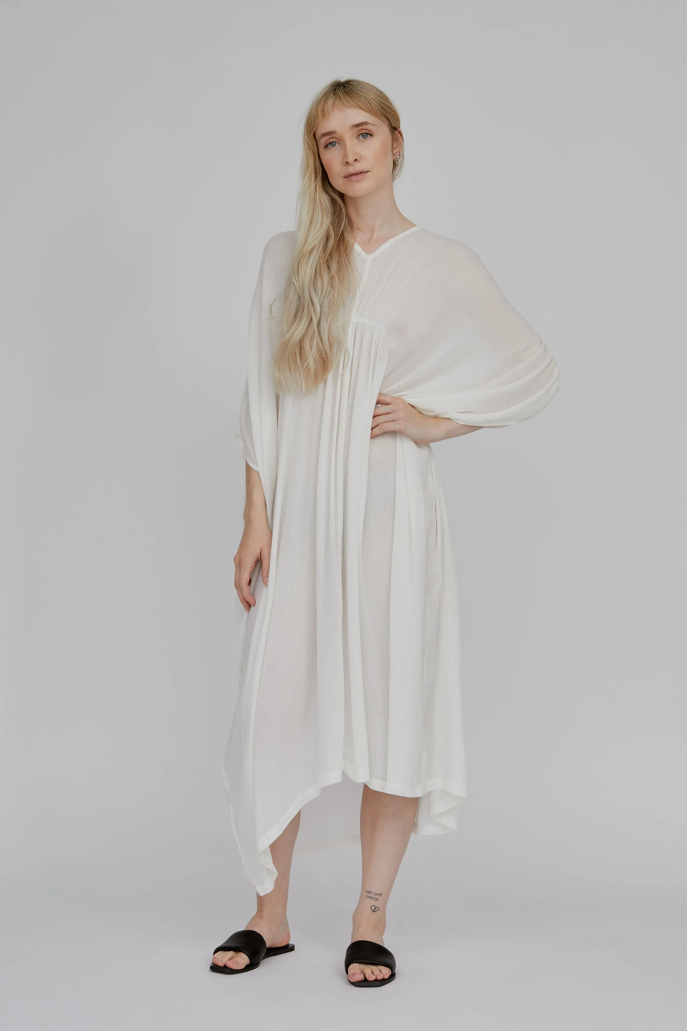 Azela Kaftan - Whisper White