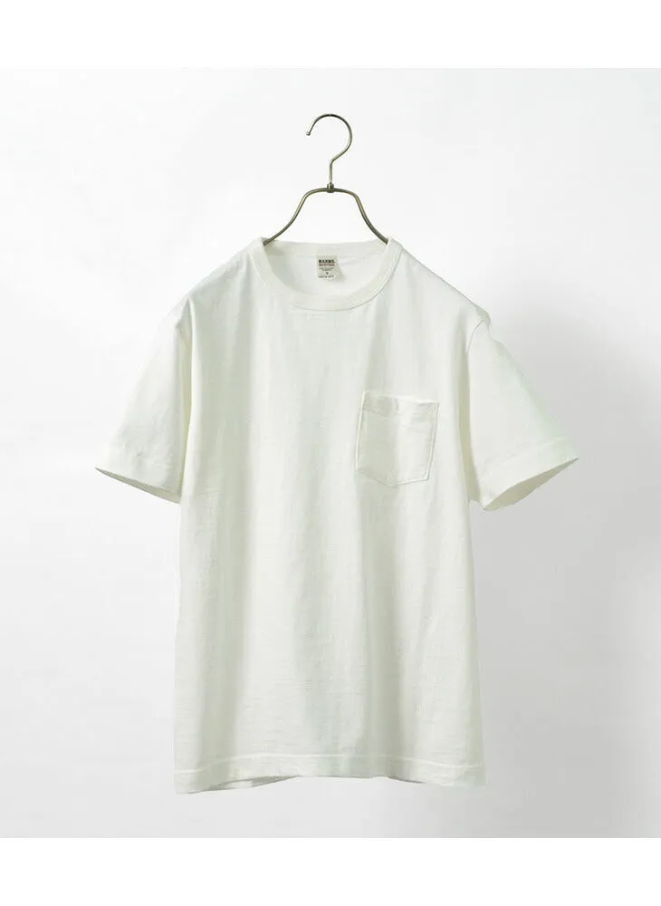 BARNS / BR-1100 Hanging jersey S/S Crew neck