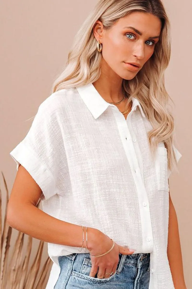 BASIC BUTTON DOWN SHORT SLEEVE SHIRTS