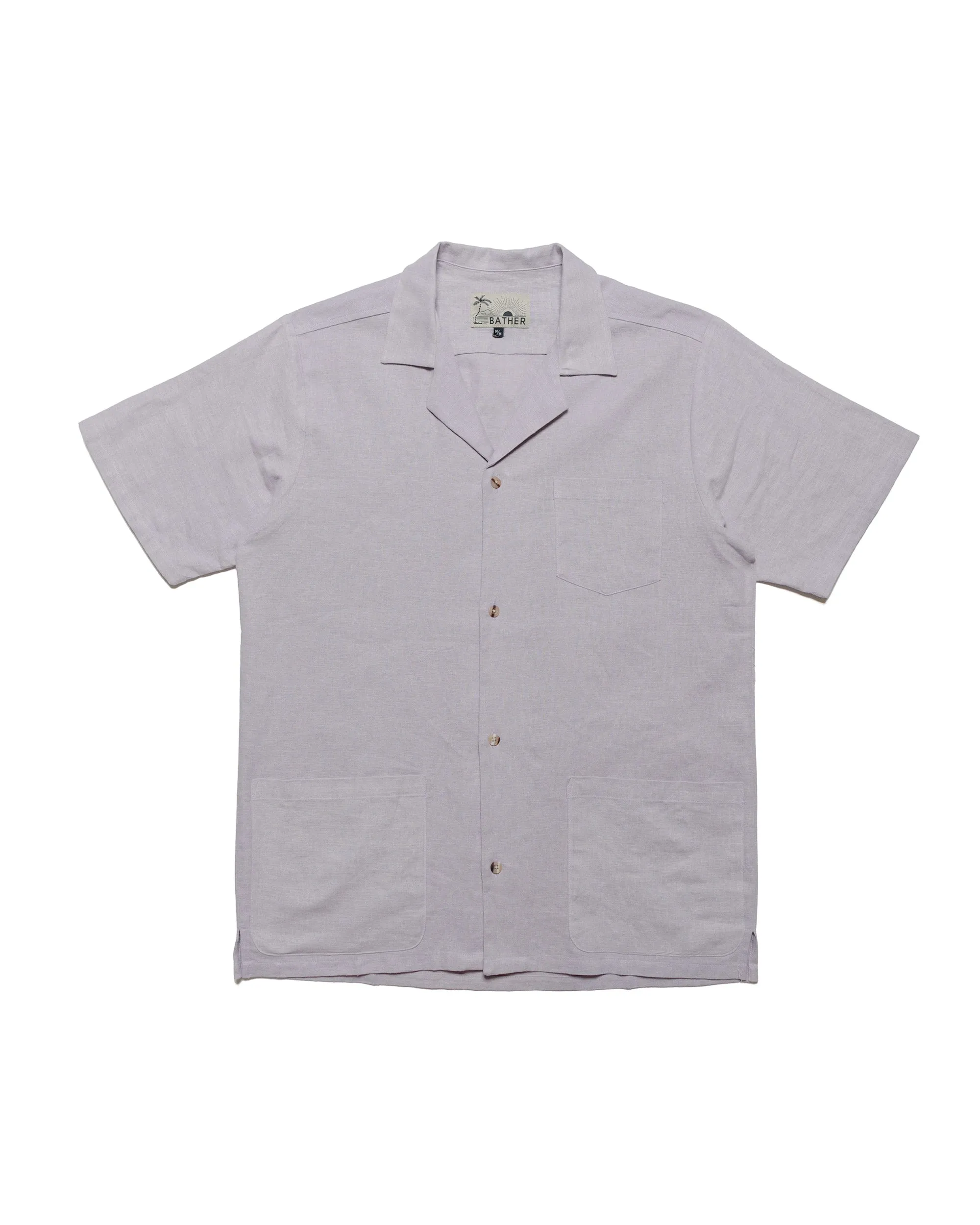 Bather Lavender Linen Traveler Shirt