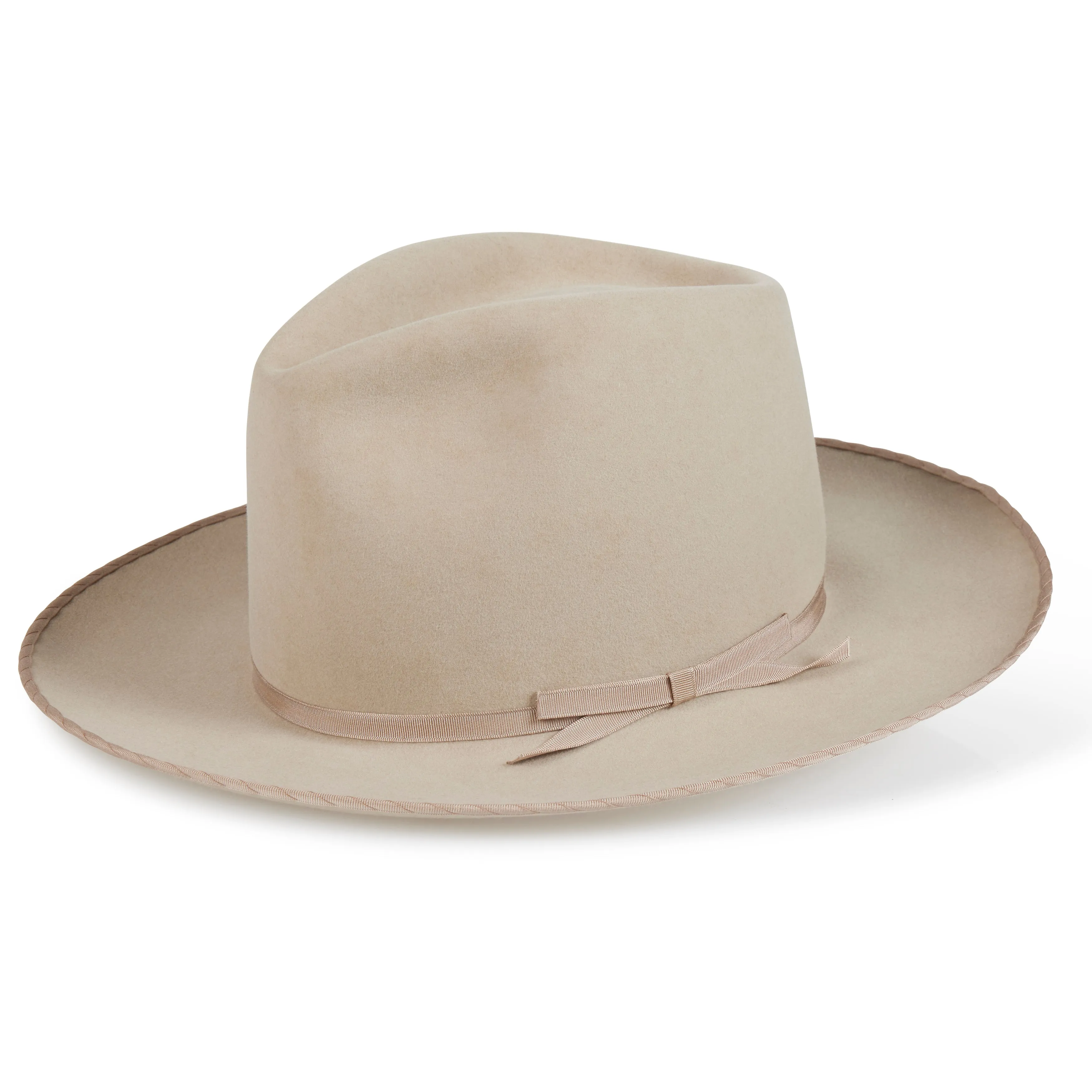 Beaver Bound Edge Western Fedora