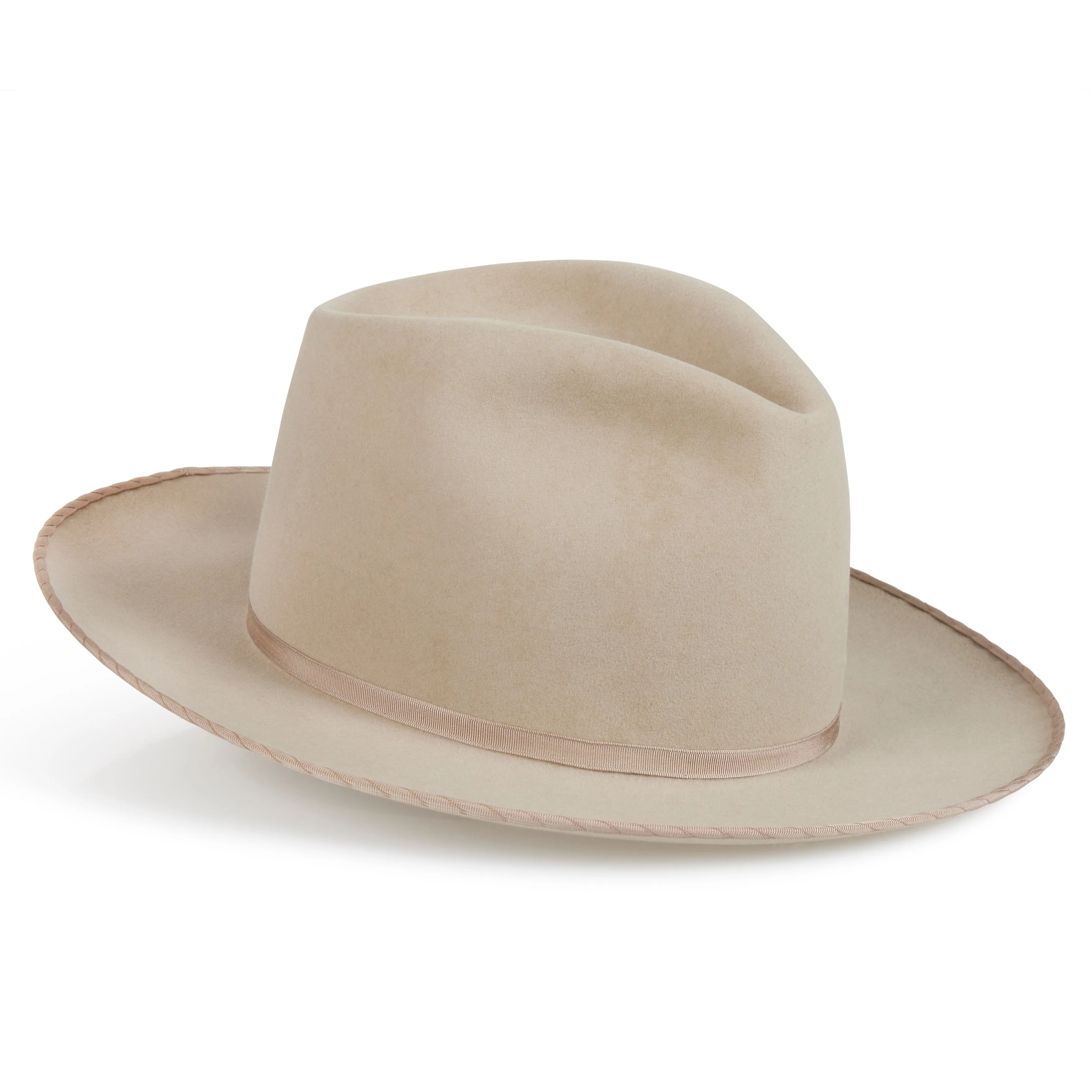 Beaver Bound Edge Western Fedora