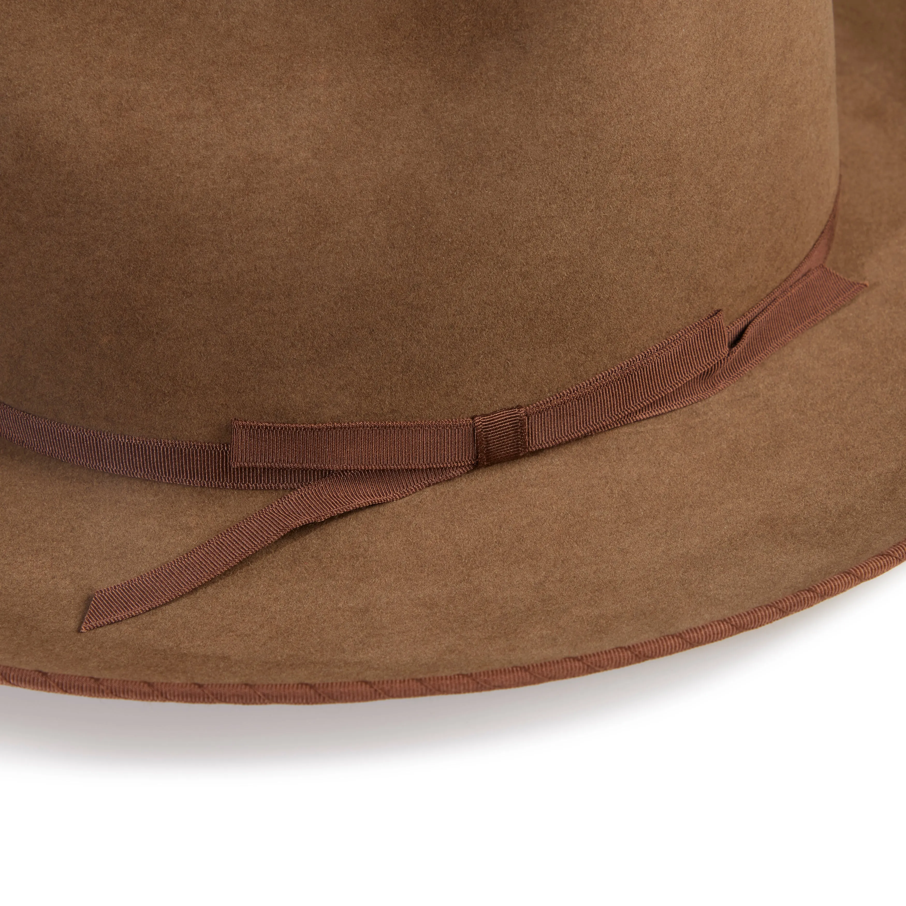 Beaver Bound Edge Western Fedora