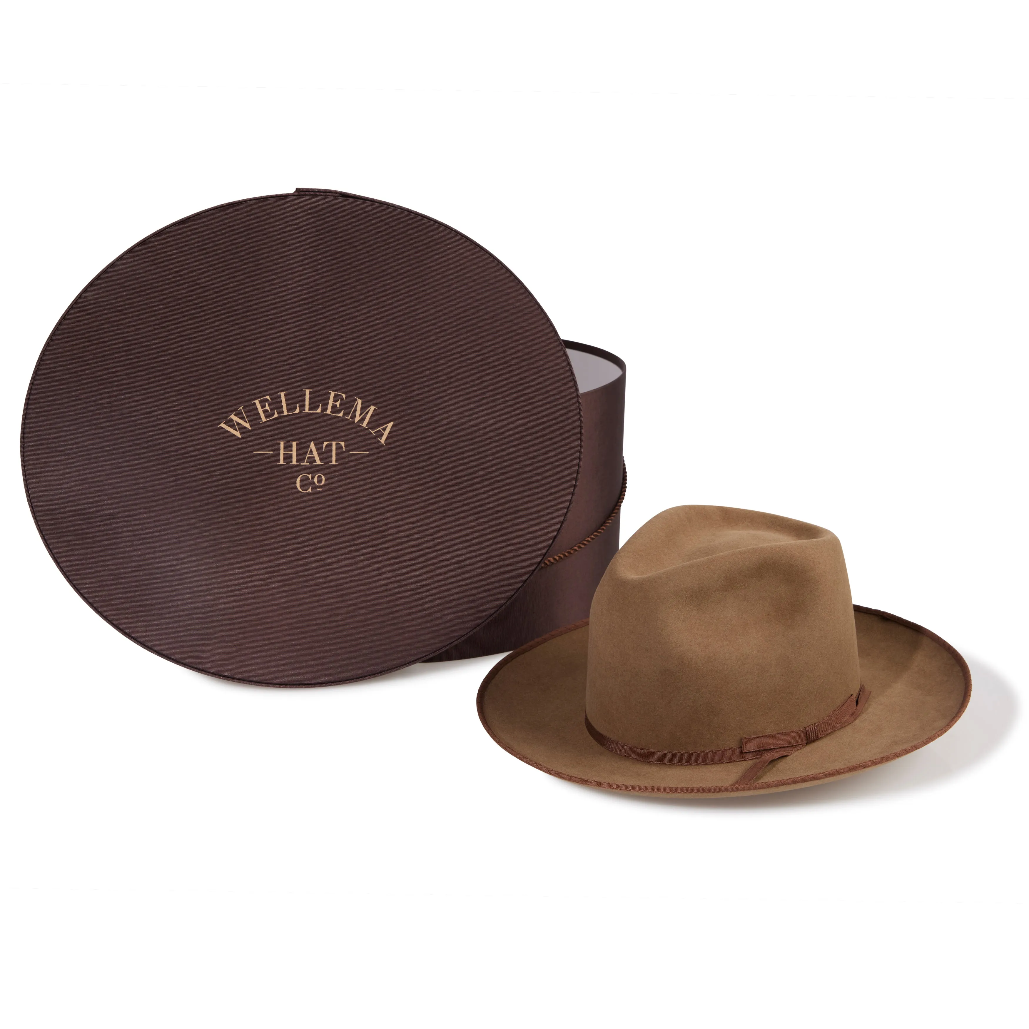 Beaver Bound Edge Western Fedora