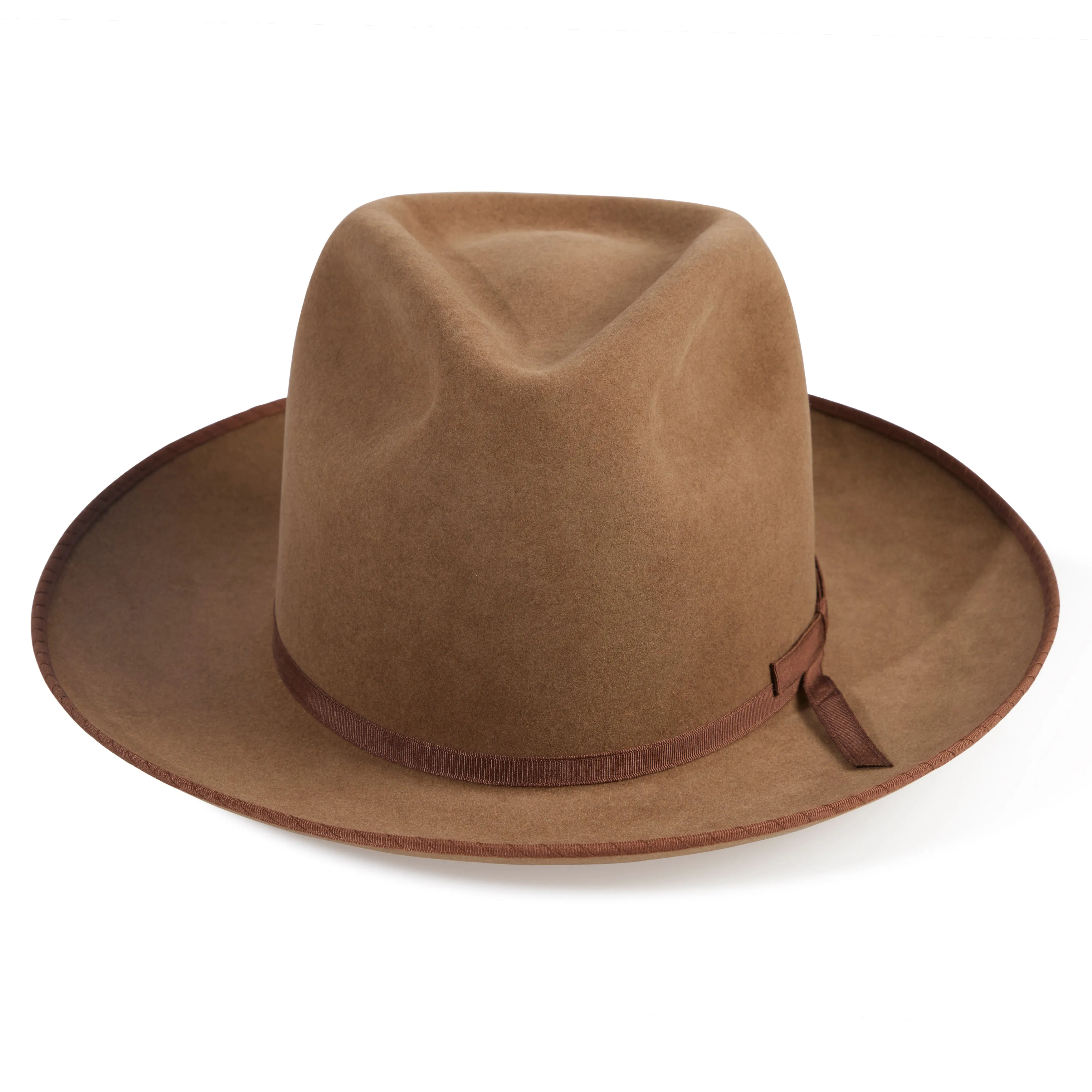 Beaver Bound Edge Western Fedora