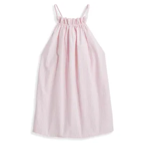 Beckett Dress | Pink Seersucker Stripe (12, 14)