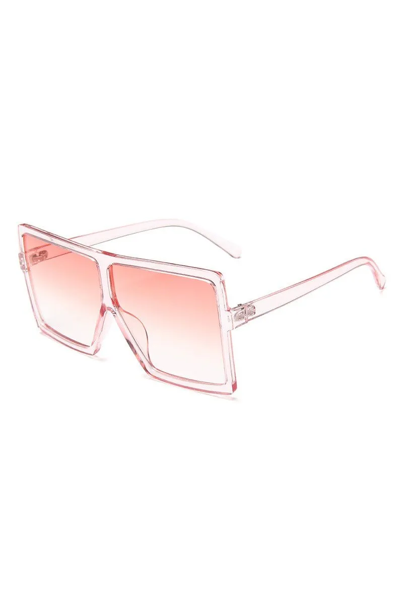 BIG FRAME SQUARE FASHION SUNGLASSES