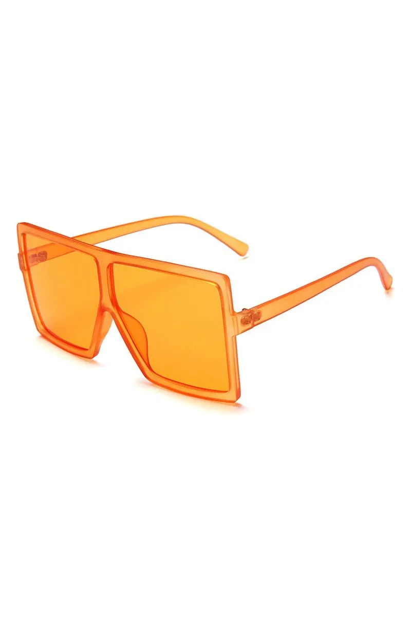 BIG FRAME SQUARE FASHION SUNGLASSES