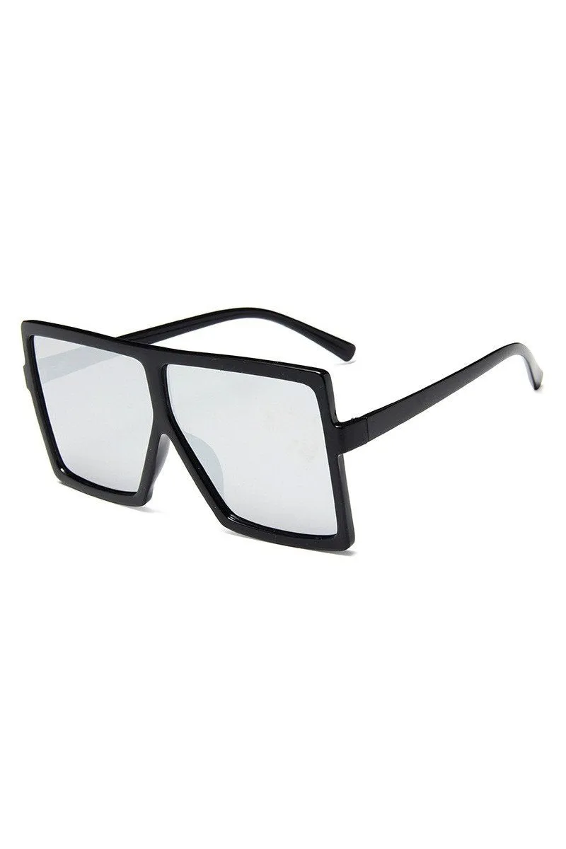 BIG FRAME SQUARE FASHION SUNGLASSES