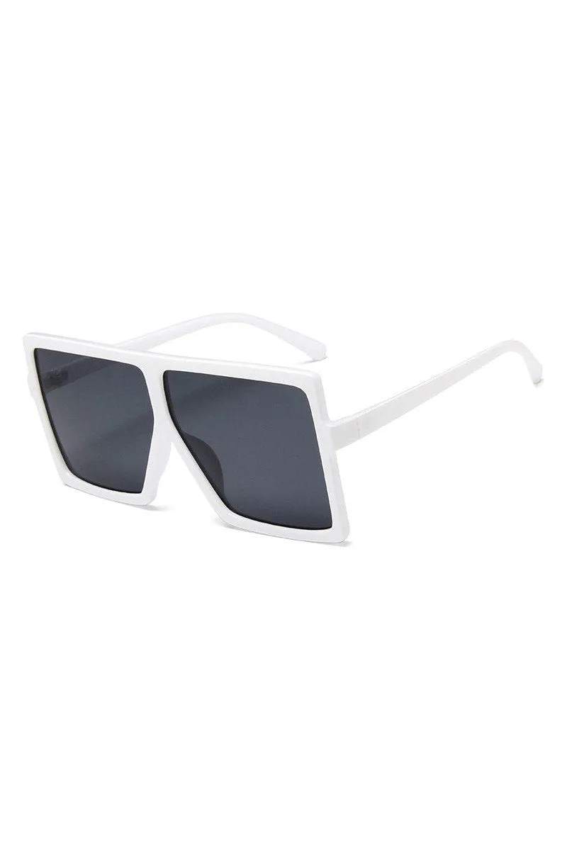 BIG FRAME SQUARE FASHION SUNGLASSES