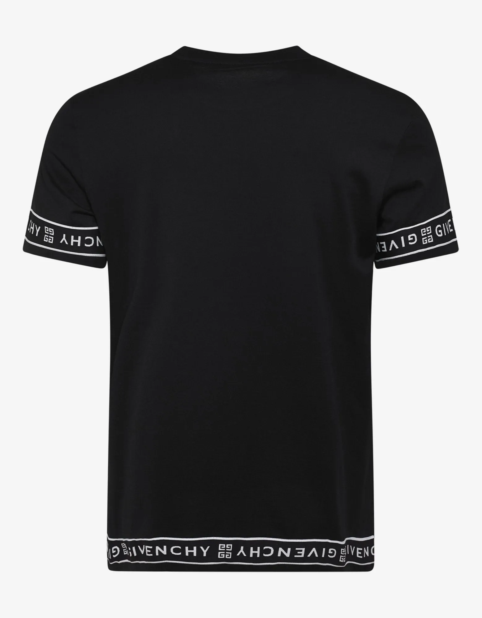 Black 4G Logo Trim Slim Fit T-Shirt -