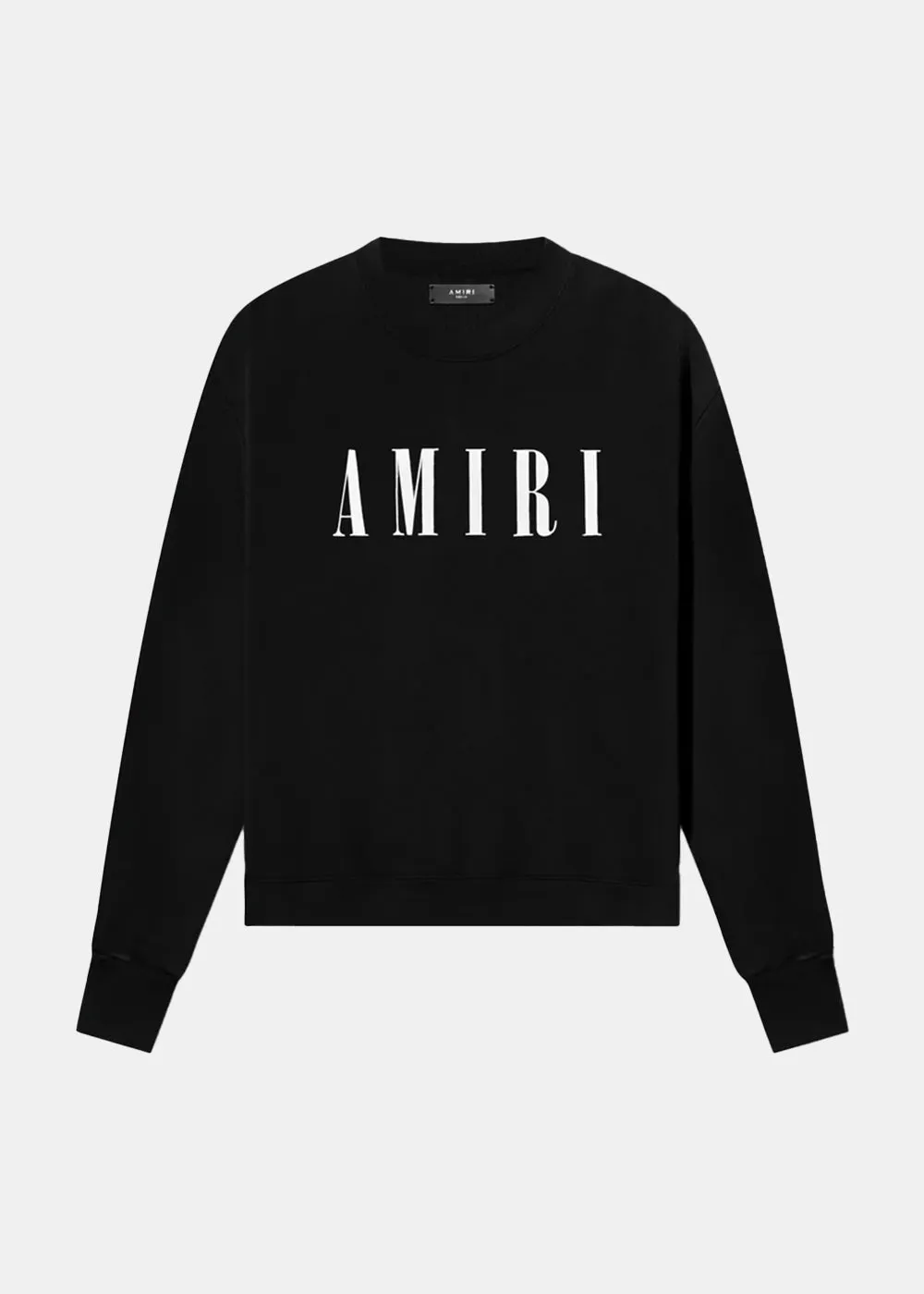 Black Core Logo Print Sweatshirt