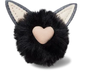 Black Puff Ball Cat