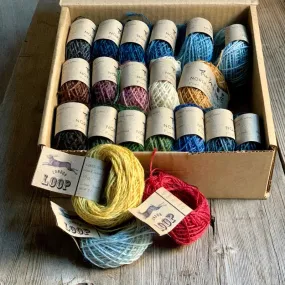 Border Mill 21 colour North Coast Tweed Box Set