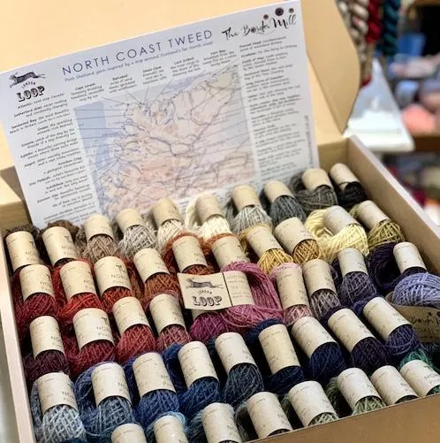 Border Mill 50 colour North Coast Tweed Box Set