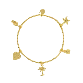 Bracelet Buzios No.5 Beach Gold