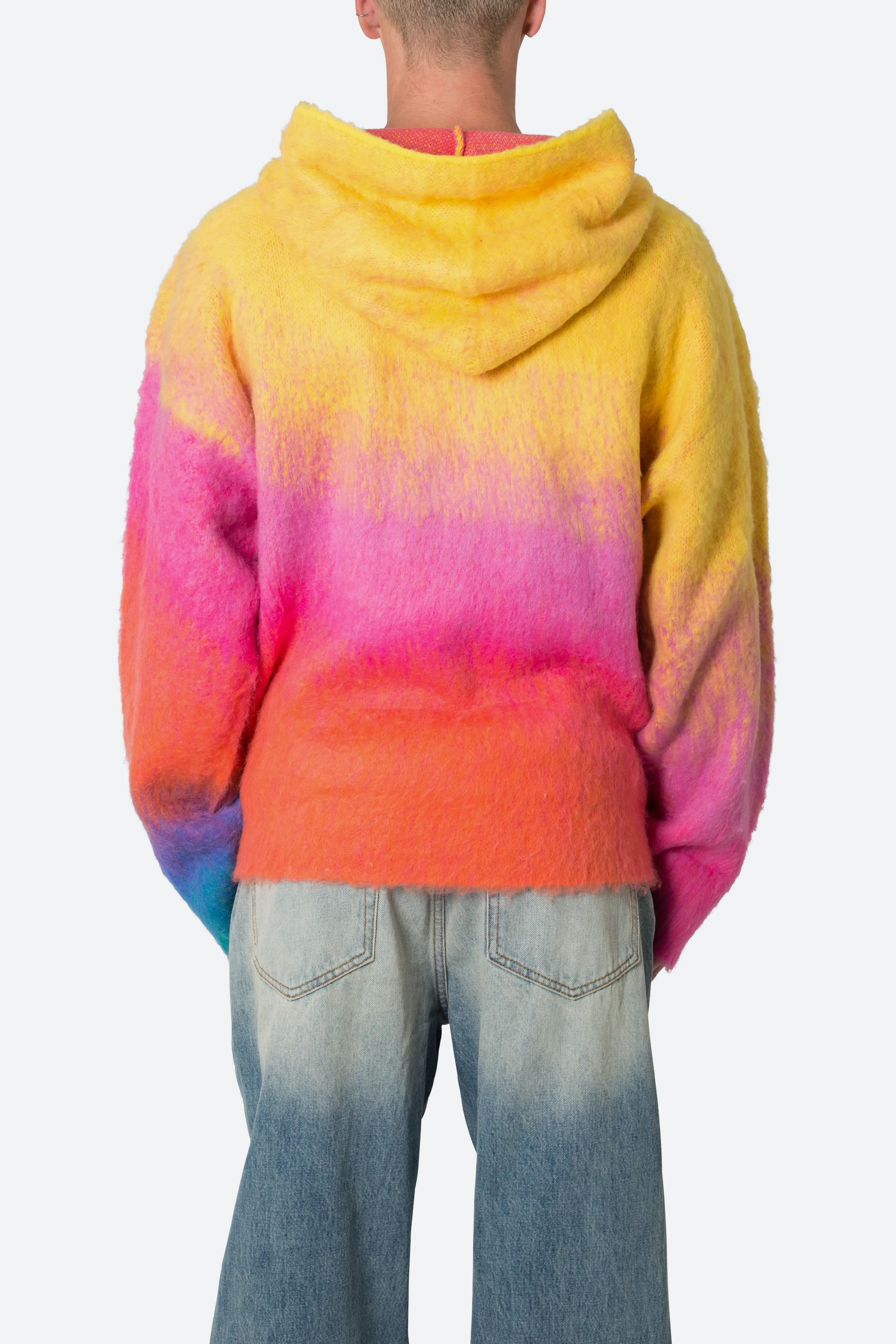 Brushed Gradient Hoodie - Multi