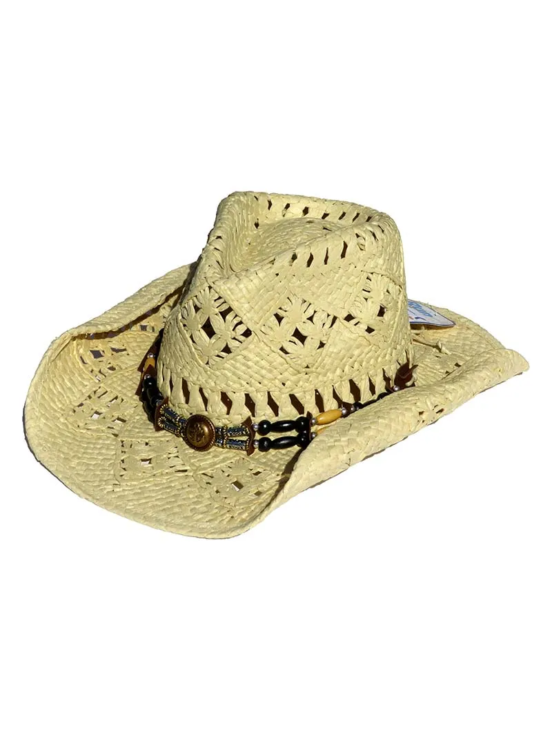 Bullhide ALL SUMMER LONG 2542 Studs and Beads Cowboy Hat Natural