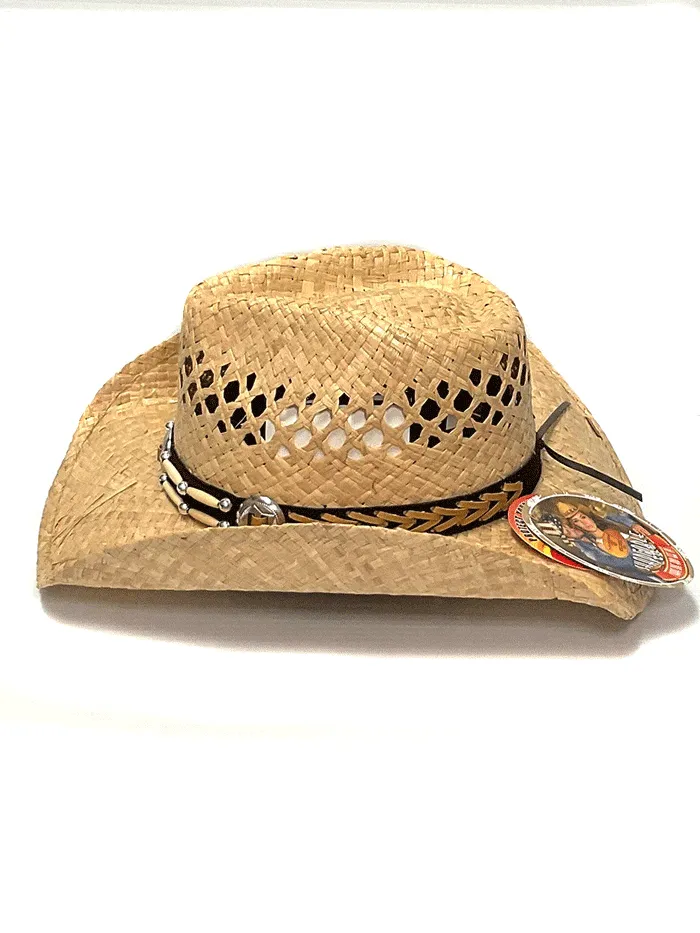 Bullhide ASHLAND 2126 Genuine Panama Hat Natural