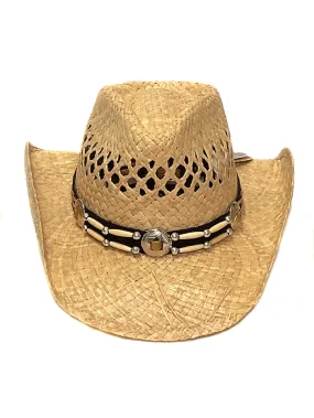 Bullhide ASHLAND 2126 Genuine Panama Hat Natural