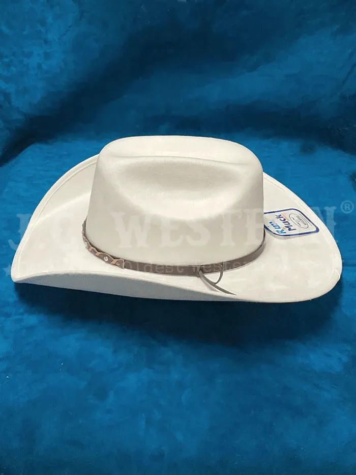 Bullhide CATTLE TOWN 0683W Faux Felt Western Hat White