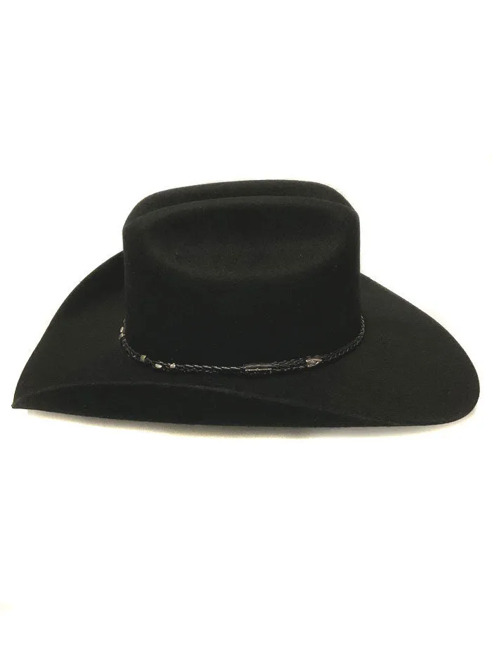 Bullhide GHOLSON 4X 0805BL Felt Western Hat Black