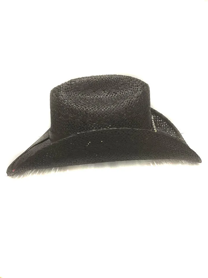 Bullhide ITCHYGOONIE 2223BL Fashion Western Straw Hat Black