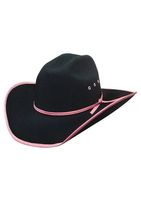 BULLHIDE LEAVE YOUR MARK KIDS PINK COWBOY HAT Style 0684blp