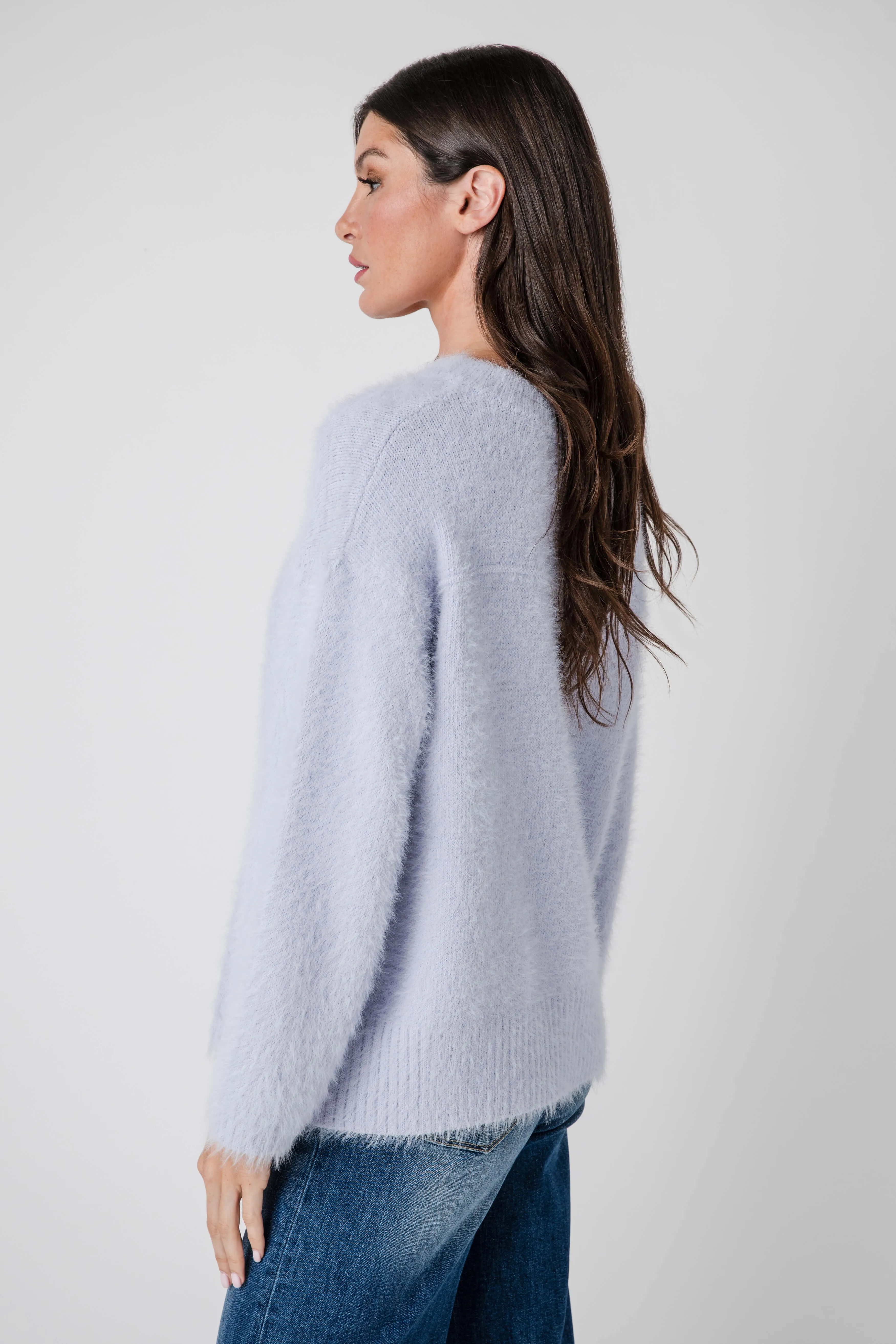 By Together Eyelash Crewneck Sweater