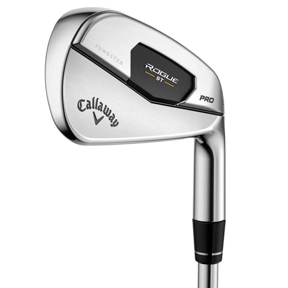 Callaway Mens Rogue ST Pro Irons RH 4-PW Steel Stiff   1.0" inch